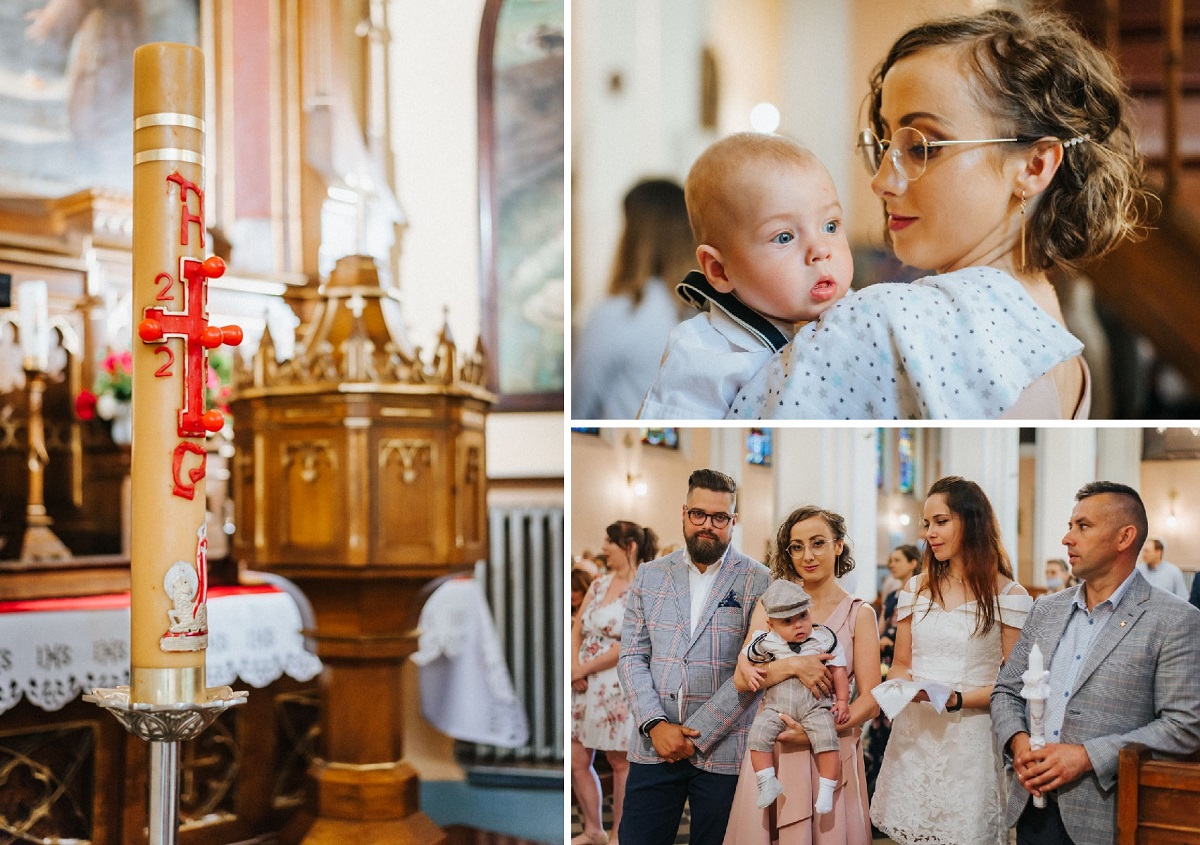 chrzest święty - zdjęcia w kościele w Warszawie